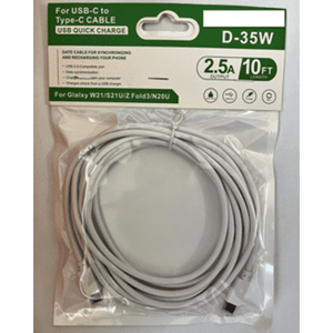 สายเคเบิล D35W USB C เป็น Type C คุณภาพสูง - Product Image 1