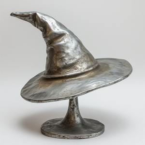 Escultura de calabaza de aluminio vintage, arte hecho a mano con esmalte de pátina, diseñado para acentos decorativos de lujo de Halloween - Product Image 4