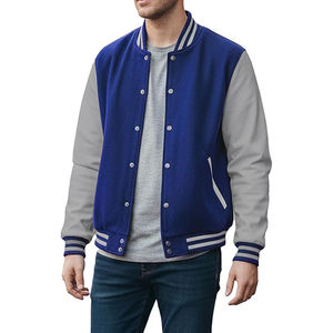 แจ็คเก็ตบอมเบอร์กันน้ำสไตล์คลาสสิกแบบวิทยาลัยสำหรับฤดูหนาว พร้อมขอบขนแกะและโลโก้แบบกำหนดเอง - Product Image 5