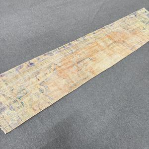 พรมวินเทจตุรกี ขนาด 1.8x8.9 ฟุต (55x271 ซม.) สีน้ำตาล-น้ำเงิน ลายต้นไม้และพืช - Product Image 2