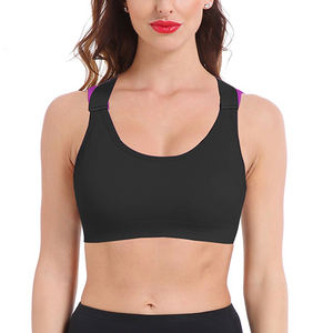 Sujetador Deportivo con Cuello en U, Transpirable, de Alta Sujeción, Ajustable, con Relleno Extraíble, a Prueba de Impactos, Talla Grande, con Cierre Frontal, para Yoga, 2025 - Product Image 3