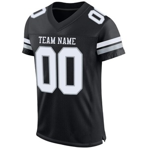 Maillot de football américain personnalisé pour homme, 100 % polyester respirant, taille XL, manches courtes, uniforme d'équipe personnalisé - Product Image 3