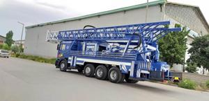 Perceuse automatique Puits d'eau 200m-2000mt Profondeur Moteur diesel Nouveau 100m Max Foreuse Air Power Crawler Mobilité - Product Image 4