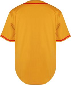 Camiseta de béisbol personalizada por sublimación, camisa de equipo de entrenamiento duradera con estilo personalizado, ropa deportiva transpirable para hombres y mujeres - Product Image 6