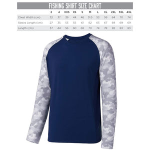 2024 Logotipo de sublimación personalizado estampado transpirable a prueba de viento poliéster manga larga protección UV camisas de pesca de talla grande pesca - Product Image 6