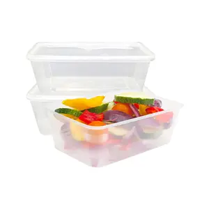 Одноразовый пластиковый контейнер для еды