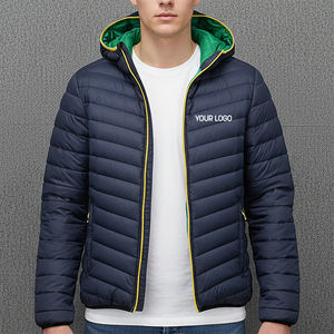 Ropa de Calle Personalizada de Diseño Único de Alta Gama, Abrigo Informal de Invierno con Capucha, Acolchado de Algodón, Impermeable y Transpirable - Product Image 4
