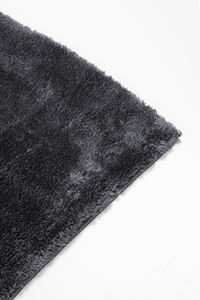 Anthracite Gray Plush Shaggy Thick Rug Washable 25mm Polyester <b>Non</b> <b>Slip</b> Home <b>Floor</b> Custom Size OEM ODM Private Label Bulk - Product Image 4