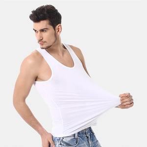 Verano hombres sueltos gimnasio chaleco Casual algodón camiseta sin mangas transpirable Fitness Camisa sin mangas secado rápido culturismo Camiseta Hombre Ropa - Product Image 4