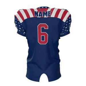 Maillot de football américain de sport cousu de haute qualité respirant à bas prix vêtements de sport maillot de football américain léger - Product Image 3