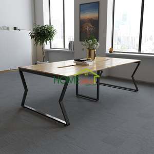 MConcept Assembly Meeting <b>Table</b> 240x120 Contemporary Steel for Conference Rooms Hotels Adjustable <b>Office</b> Furniture-HBMC013 - Product Image 3