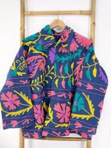 Supplier Colorful Bohemian Embroidered <b>Jacket</b> for <b>Women</b> Multicolor Suzani Style Ethnic Coat Handmade Boutique Outerwear - Product Image 5