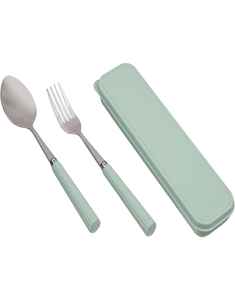 Cucharas de Acero Inoxidable con Recubrimiento PVD en Oro Rosa (6) y Tenedores (6) Aptos para Alimentos, No Tóxicos, Antioxidantes, Aptos para Lavavajillas, Juego de Regalo Perfecto - Product Image 5