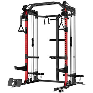 Power Rack multifunción Squat Rack Bancos y bastidores flexibles fáciles de montar para levantamiento de pesas - Product Image 1