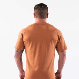 เสื้อยืดวินเทจแขนสั้นโอเวอร์ไซส์สำหรับผู้ชาย, เสื้อยืดธรรมดาทรงหลวมลำลองใส่ได้พอดีตัว - Product Image 4