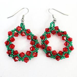 <b>Embroidery</b> Earring Beads Handmade Beaded <b>Material</b> for Party Women Embellished Jewellery Handcraft Wholesale From India - Product Image 3