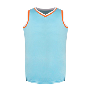 Maillot de basket-ball d'été réversible en mesh, impression par sublimation, respirant, séchage rapide, maillot noir - Product Image 2