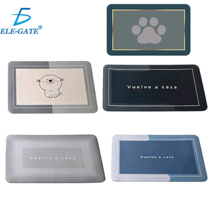 Tappetino da Bagno Super Assorbente per Interni/Esterni con Stampa Animalier, in Poliestere e Gomma per Uso Domestico - Product Image 2