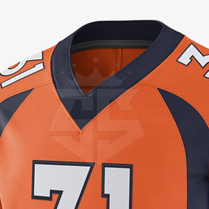 เสื้อเจอร์ซีย์แฟนฟุตบอลอเมริกันดีไซน์ตามสั่งสไตล์ล่าสุด - Product Image 4