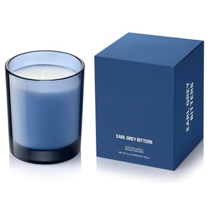 Vela de aromaterapia perfumada de carbón hecha a mano para el hogar y la Oficina para la decoración navideña, suministro a granel para el Día del Padre con tarro trasero - Product Image 4