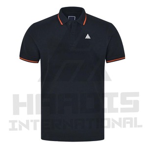 Hombres Casual Business Wear 100% Algodón Manga corta Polos Último diseño Hombres Wear Polos - Product Image 4
