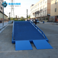 Rampe de chargement de conteneur mobile réglable 10-20t Tables élévatrices hydrauliques pour le chargement et le déchargement de conteneurs