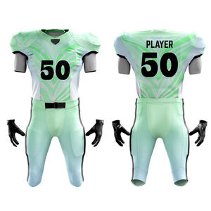 Made Best Price Men's American Football Uniform Hot <b>Sale</b> Sports Wear Sublimation Plus Size Men's American Football Uniform - Product Image 4