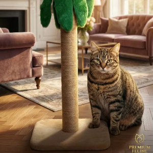 High Quality Amistar Classic Jute Eco-Friendly Mini Palm <b>Scratching</b> <b>Post</b> for <b>Cats</b> All Sizes - Product Image 2