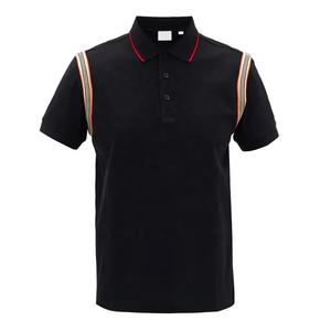 Polo de negocios de algodón para hombre, camisetas transpirables y cómodas, venta directa de fábrica - Product Image 1