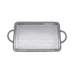 Bandeja Rectangular de Aluminio de Diseño Único Hecha a Mano de Alta Calidad, Apta para Lavavajillas, para Vajilla de Cocina Casera - Product Image 1