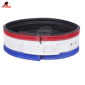 เข็มขัดยกน้ำหนักหนังแท้ RC Fitness Wear แบบมีพยุงหลัง รุ่น Heavy Duty หนา 10 มม. พร้อมคันโยก ป้องกันอย่างมืออาชีพ สำหรับทุกเพศ - Product Image 1