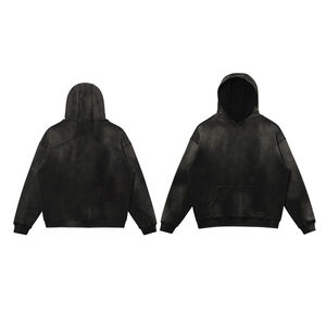 เสื้อฮู้ดของผู้ชายแบบสั่งทำลายพระอาทิตย์จางระบายอากาศได้ดีมีซิปพิมพ์โลโก้ได้ตามต้องการ - Product Image 6