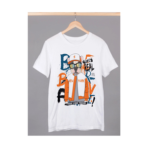 T-shirts élégants pour hommes 100% coton à manches courtes coupe régulière écologique doux et durable pour le travail, les loisirs ou l'utilisation quotidienne de la mode - Product Image 3