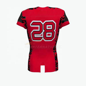 Precio al por mayor, uniformes de fútbol americano personalizados, camiseta de rugby deportiva, ropa de entrenamiento para adultos con nombre de equipo y logotipo - Product Image 6