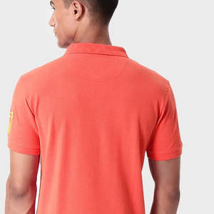 Polo homme personnalisé en gros d'usine – T-shirt polo décontracté en coton uni de haute qualité, à col rabattable, séchage rapide et tendance - Product Image 5