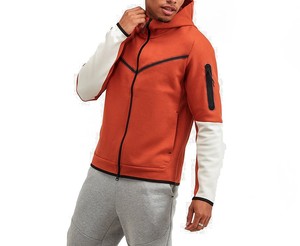 new Custom Tracksuit French Terry Zip up Hoodies <b>Cargo</b> <b>Pant</b> <b>Oversized</b> Running Sport Men Tracksuit for Men Hight Quality - Product Image 4