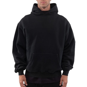Pull à capuche pour homme, best-seller, design tendance, respirant, séchage rapide, polaire doux en polyester/coton, logo personnalisé 2026 - Product Image 2