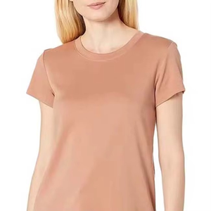 Camisetas de calidad superior para mujer, camisas de algodón suave para mujer joven, camisas para mujer, camiseta informal de manga corta para mujer de verano - Product Image 4