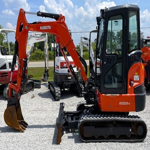 Kubota KX033-4รถตักดินระบบไฮดรอลิกขนาด3.5ตันมือสองใช้สำหรับรถขุด U35ขนาด10ตันคุณภาพสูง - Product Image 1