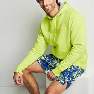 Sudaderas con capucha de talla grande para hombre de gran tamaño en blanco de alta calidad Jersey transpirable de secado rápido sudaderas con capucha de algodón pesado OEM personalizado. - Product Image 6