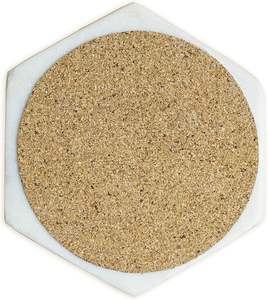 ที่รองแก้วไม้และแผ่นรองจานลายหินอ่อนแบบสามโทนหรูหราโต๊ะรับประทานอาหาร - Product Image 4