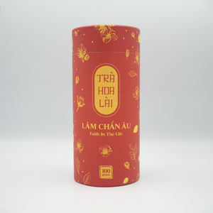 Venta caliente Té Premium Té de jazmín (lata roja) Hoja de té Precio competitivo Sabor único utilizado como regalo ISO HACCP OEM/ ODM - Product Image 1