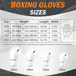 Nuevos guantes de boxeo de tendencia de Venta caliente ropa de entrenamiento guantes de boxeo OEM personalizado su propio logotipo guantes MMA - Product Image 5