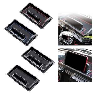 LUMA otomatik tepsi organizatör <span class=keywords><strong>3</strong></span>/5-Door 19-24 araba iç pano saklama kutusu Suzuki Jimny için Sierra JB64 JB74 JC74 popüler tarzı ABS - Product Image 2