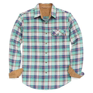 Nueva chaqueta de Camisa de franela con forro pesado a cuadros de gran tamaño de franela Vintage de alta calidad para hombre, precio razonable, servicio OEM - Product Image 6