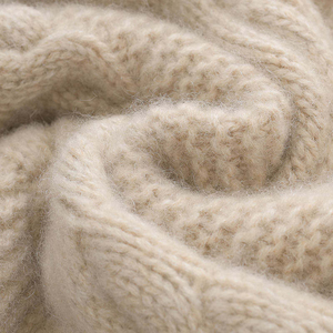 Pull femme fleur torsadée pull épaissi pull câble d'hiver femme - Product Image 2