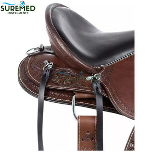 Selle de dressage et de saut en cuir durable et réutilisable pour l'équitation professionnelle, design ergonomique confortable, haute qualité - Product Image 2