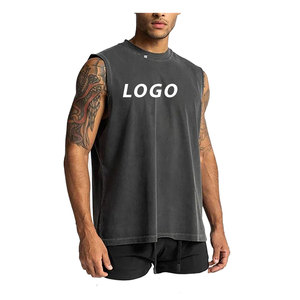 Premium Quality Knitted 100% Cotton Casual <b>Stringer</b> <b>Vest</b> Customizable Design for Gym Outdoor Training for Unisex Trendsetters - Product Image 1