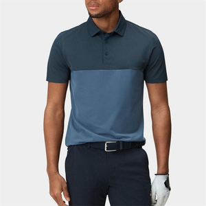Chemises de golf pour hommes en coton tricoté de haute qualité, unisexe, à séchage rapide, respirantes, personnalisées avec broderie, idéales pour l'été - Product Image 2