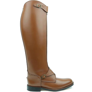 Directo proveedor de fábrica al por mayor de calidad profesional de cuero genuino de vaca de equitación botas de polo de doma - Product Image 3